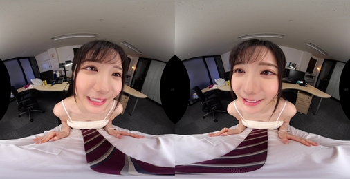 【VR】【8K VR】大学の後輩みずきが僕の会社に転職してきた理由 藍芽みずき 